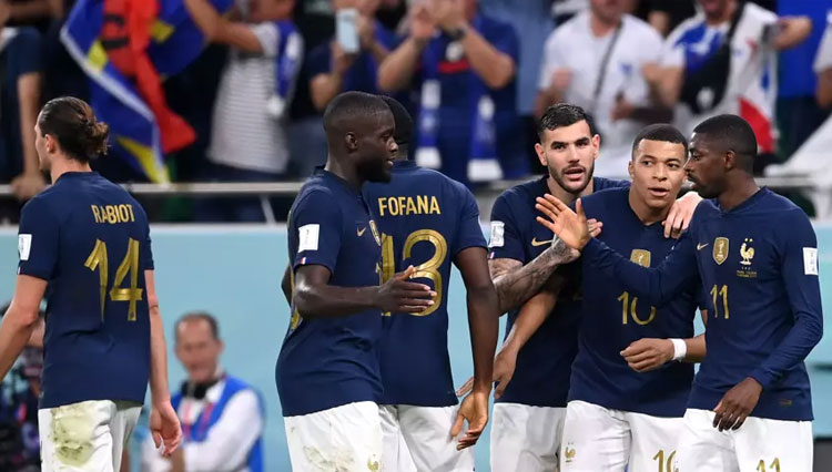 Juara bertahan Prancis akan menghadapi ujian sesungguhnya di Piala Dunia 2022 saat mereka berhadapan dengan Inggris di babak perempat final. (foto: FIFA) 