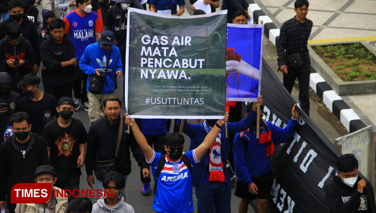 Aremania Tegas Boikot Lanjutan Kompetisi Liga 1