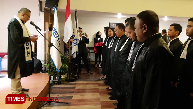 DPC Peradi Bantul Gelar Upacara Pelantikan dan Sumpah Calon Advokat Peradi