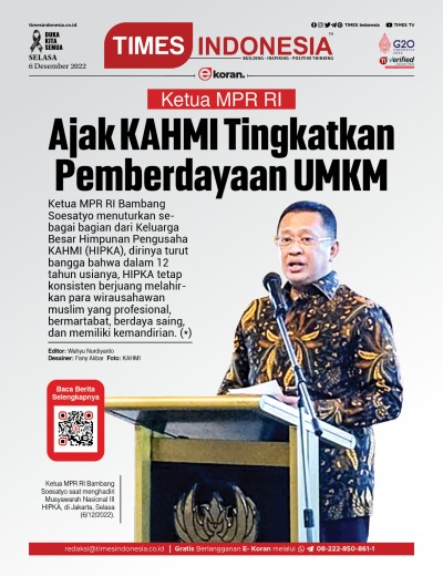 Edisi Selasa, 6 Desember 2022: E-Koran, Bacaan Positif Masyarakat 5.0 