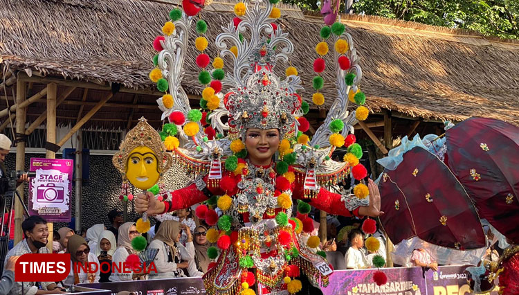Talent BEC 2022 Banyuwangi Tampil Memukau dengan Kostum Beratnya