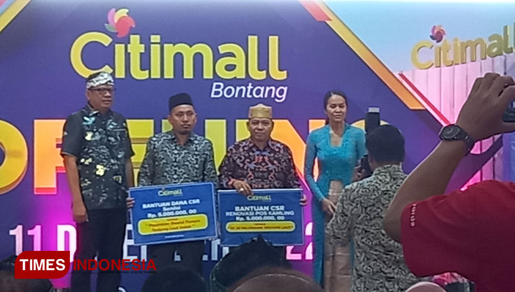 Basri Rase Resmikan Citimall Bontang