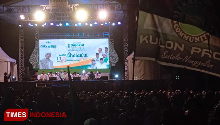 Penutupan Expo UMKM Nahdliyin, Sholawat Menggema di Stadion Kridosono