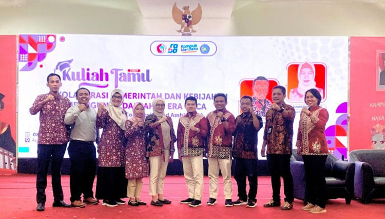 Kuliah tamu bersama, iplementasikan program MBKM, Prodi Administrasi Publik Umsida dan Untag Banyuwangi. (FOTO: AJP TIMES Indonesia)
