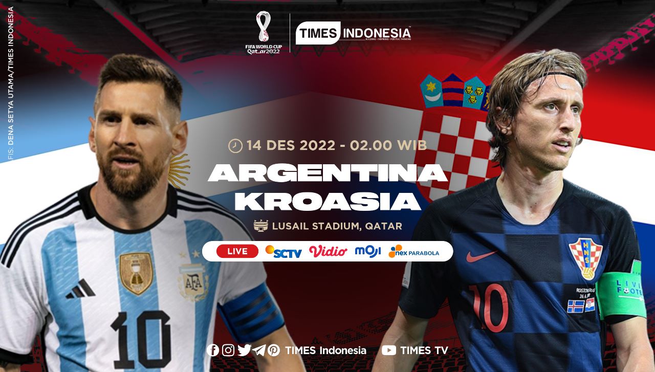 Semifinal Piala Dunia 2022, Argentina Vs Kroasia Sama-sama Percaya Diri ...