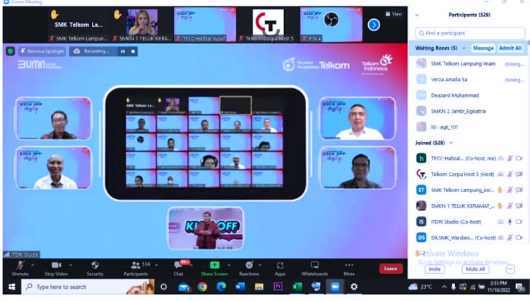 Program Digi-Up YPT dan PT Telkom Luluskan 1.040 Siswa SMK