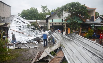 Puting Beliung Terjang Sejumlah Rumah di Pakis, Kabupaten Malang