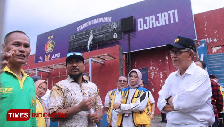 Stadion Brawijaya Kediri Dievaluasi, Ini Catatan Kementerian PUPR