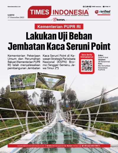 Edisi Sabtu, 17 Desember 2022: E-Koran, Bacaan Positif Masyarakat 5.0
