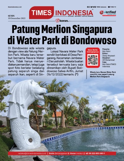 Edisi Senin, 19 Desember 2022: E-Koran, Bacaan Positif Masyarakat 5.0 