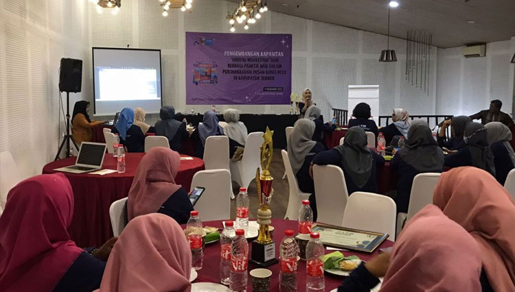Kegiatan Pengembangan Kapasitas terkait Digital Marketing. (FOTO: AJP TIMES Indonesia)