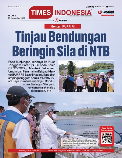  	Edisi Selasa, 20 Desember 2022: E-Koran, Bacaan Positif Masyarakat 5.0 
