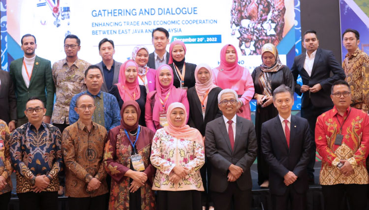 Gubernur Khofifah memimpin East Java Trade Mission and Invesment (Misi Dagang dan Investasi Jawa Timur) ke Kuala Lumpur, Malaysia, Senin (19/12/2022).(Dok.Humas Pemprov Jatim) 