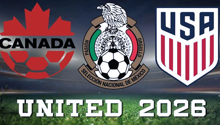 Kanada, Amerika Serikat dan Meksiko akan menjadi tuan rumah Piala Dunia 2026.