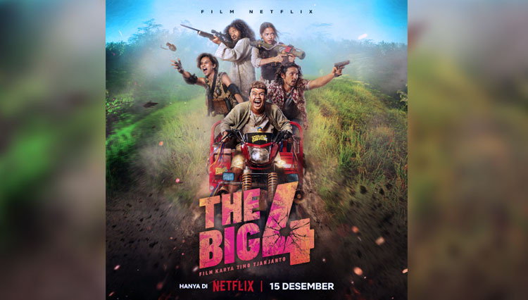Poster film The Big 4. (FOTO: timobros)  