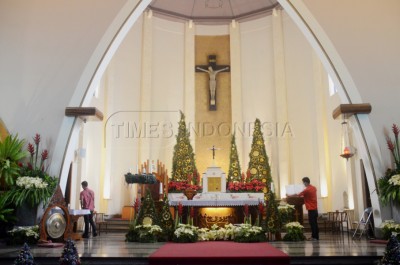 Sambut Natal, Gereja Katedral Ijen Kota Malang Berbenah
