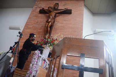 Pengamanan Gereja Jelang Natal 2022