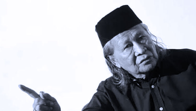 Ridwan Saidi saat masih hidupnya. (FOTO: Dok Pribadi)