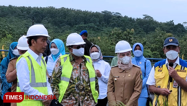 Presiden RI Jokowi Resmikan Bendungan Sadawarna Di Kabupaten Sumedang ...