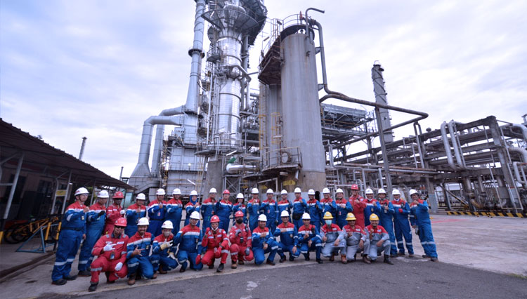 Kunjungan Dirut PT KPI  Taufik Aditiyawarman di Kilang Balongan Indramayu (FOTO: Dok/Istimewa)