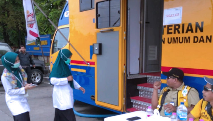Kementerian PUPR RI Kerahkan Dukungan Sarpras Sanitasi di 26 Titik Lokasi Posko Nataru