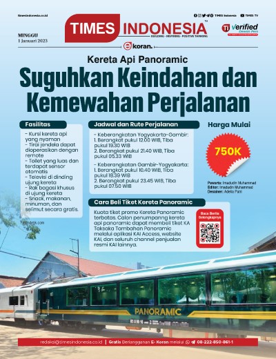 Edisi Minggu, 1 Januari 2023: E-Koran, Bacaan Positif Masyarakat 5.0