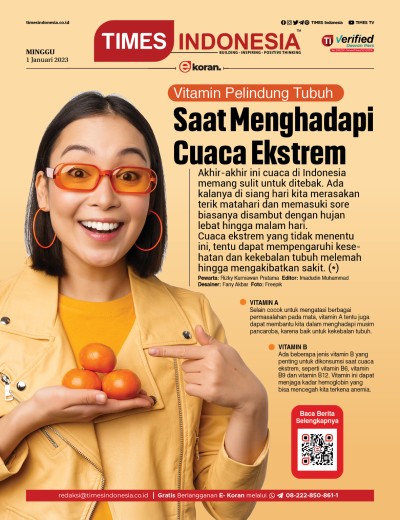 Edisi Minggu, 1 Januari 2023: E-Koran, Bacaan Positif Masyarakat 5.0