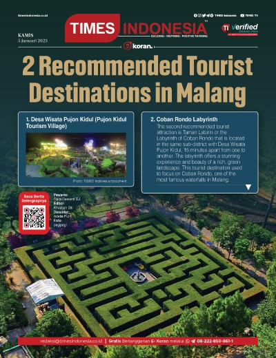 Edisi Kamis, 5 Januari 2023: E-Koran, Bacaan Positif Masyarakat 5.0