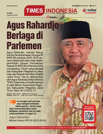 Edisi Kamis, 5 Januari 2023: E-Koran, Bacaan Positif Masyarakat 5.0