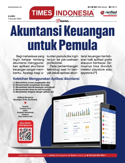 Edisi Kamis, 5 Januari 2023: E-Koran, Bacaan Positif Masyarakat 5.0