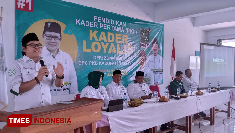 Ketua DPC PKB Kabupaten Cirebon, Hasan Basori. (FOTO: Muslimin/TIMES Indoensia)