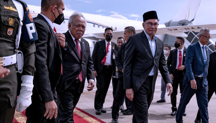 Disambut Menteri PUPR, Berikut Agenda PM Malaysia Anwar Ibrahim di Indonesia