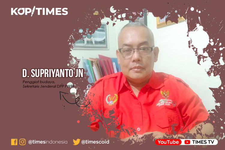 D. Supriyanto JN, Penggiat budaya, Sekretaris Jenderal DPP PWRI (Persatuan Wartawan Republik Indonesia)