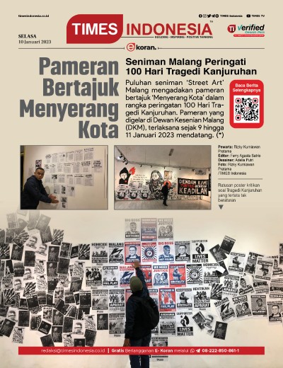 Edisi Selasa, 10 Januari 2023: E-Koran, Bacaan Positif Masyarakat 5.0 