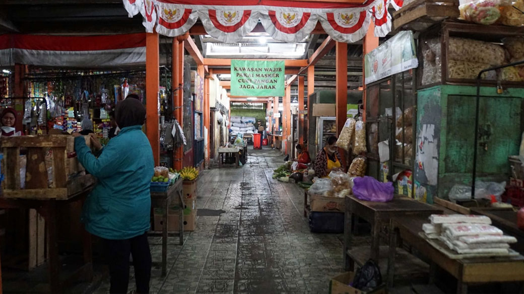 Pasar Sentul Kota Yogyakarta akan direvitalisasi dengan arsitektur Indis. (FOTO: Pemkot Yogyakarta)