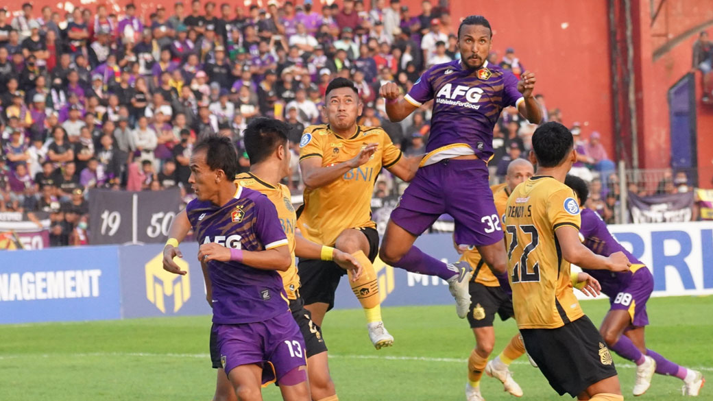 Salah satu laga Persik Kediri di Stadion Brawijaya, Kota Kediri (dok Persik)