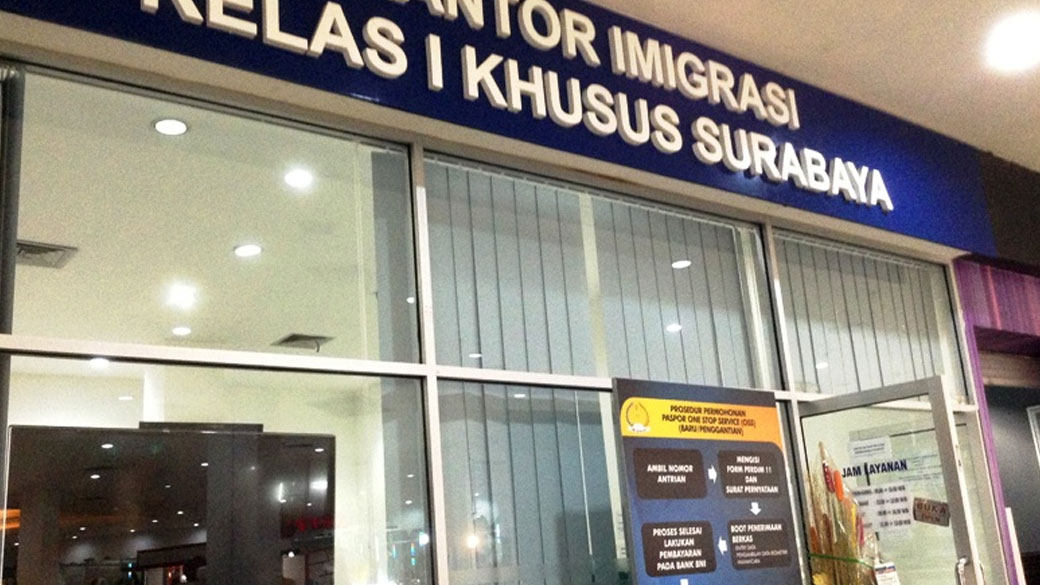 Kantor Imigrasi Kelas I Khusus TPI Surabaya.(Dok.Imigrasi Surabaya)