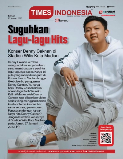 Edisi Jumat, 13 Januari 2023: E-Koran, Bacaan Positif Masyarakat 5.0 