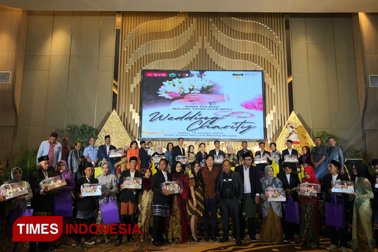 Jadi yang Pertama, MTC Peduli Sukses Suguhkan Nikah Massal Premium di Kota Malang