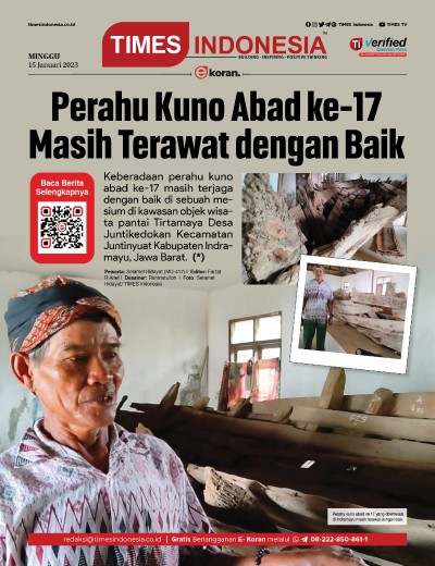  	Edisi Minggu, 15 Januari 2023: E-Koran, Bacaan Positif Masyarakat 5.0 