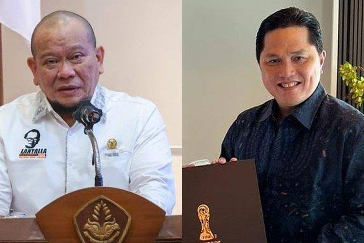 La Nyalla dan Erick Thohir, Siapa Paling Pantas Jadi Ketua Umum PSSI?