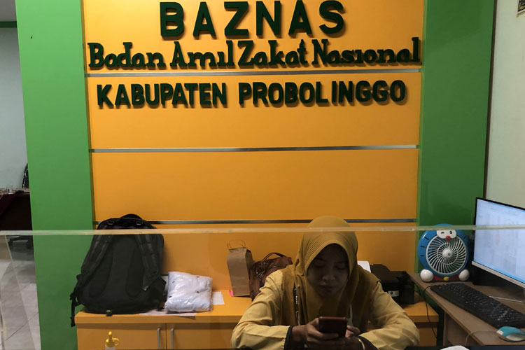 Kantor Baznas Kabupaten Probolinggo. (Foto: Dokumen/TIMES Indonesia)
