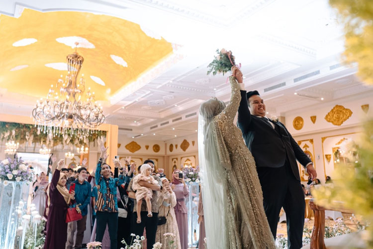 Pesta Pernikahan di Blambangan Ballroom Aston Banyuwangi Hotel & Conference Center. (Foto: Dok. Aston Banyuwangi Hotel for TIMES Indonesia)