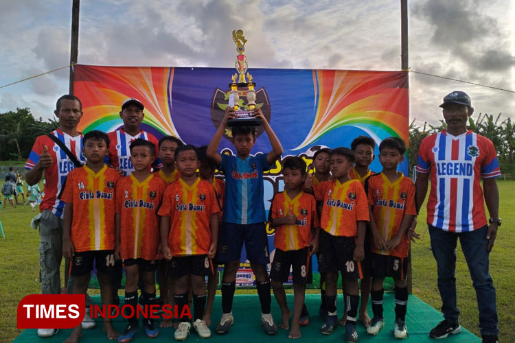 Klub Sepak Bola Usia Dini Pesanggaran Banyuwangi Dominasi Turnamen HUT ke-3 SSB Arpum