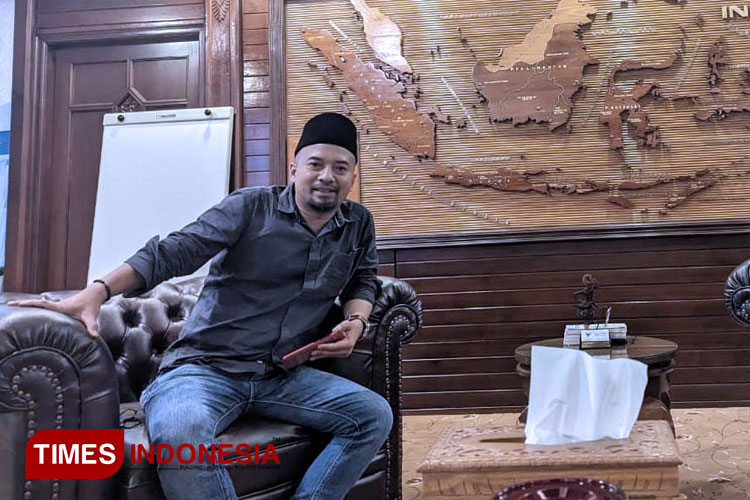 Kepala Desa Sambiroto, Kecamatan Sooko Kabupaten Mojokerto, Ahmad Farid Ainul Alwin (41). (FOTO; Dok. TIMES Indonesia)