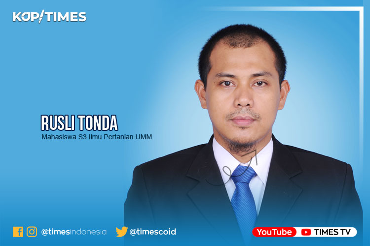 Rusli Tonda, Mahasiswa S3 Ilmu Pertanian Universitas Muhammadiyah Malang.
