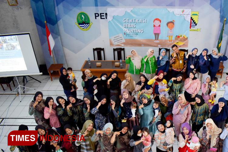 PT Geo Dipa Energi Unit Patuha gelar sosialisasi pencegahan dan penanganan stunting, di Desa Panundaan Kec Ciwidey Kab Bandung, Rabu (25/1/2023). (FOTO: Geo Dipa for TIMES Indonesia) 