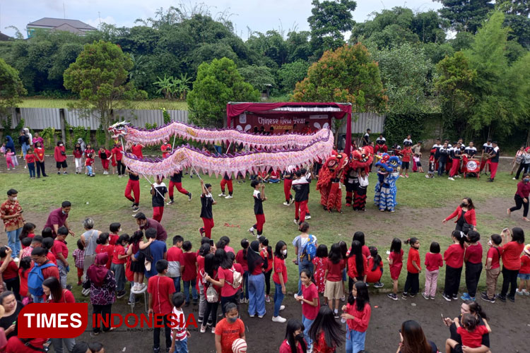 Sekolah Mutiara Persada Yogyakarta Rayakan Imlek dengan Atraksi