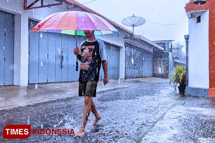 Wilayah Kabupaten dan Kota Probolinggo diperkirakan diguyur hujan sepanjang hari Jumat (27/1/2023) ini berdasarkan prakiraan cuaca BMKG Juanda Jatim (FOTO: Dokumen/TIMES Indonesia) 