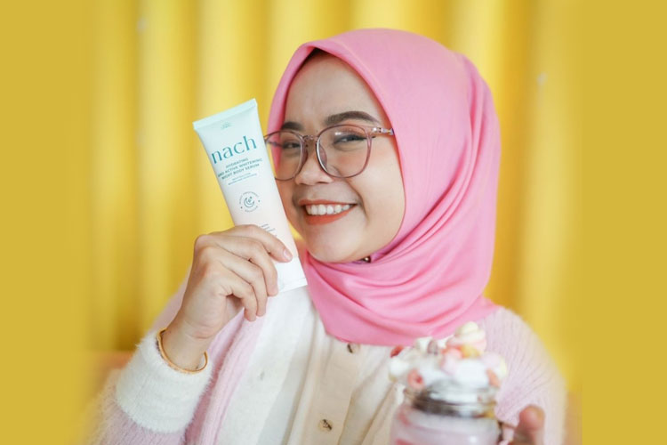 Merawat kesehatan dan kecantikan kulit dengan Nach. (Foto: Dok. Nach)